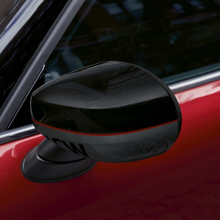 MINI John Cooper Works – red and black – mirror cap