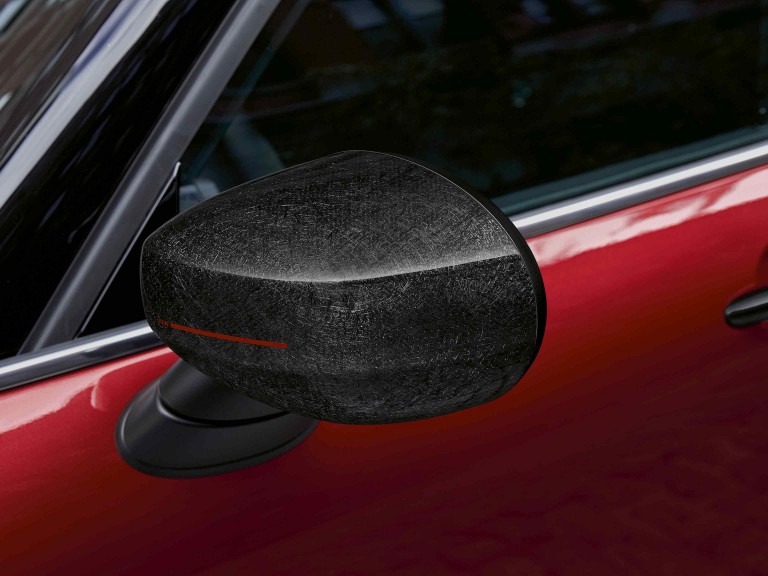 MINI John Cooper Works – red and black – mirror cap
