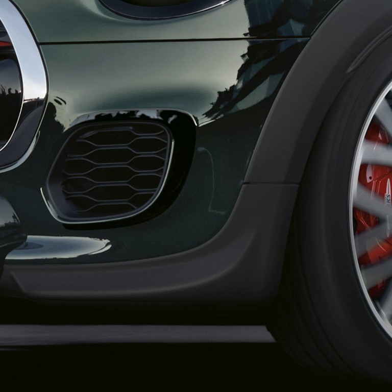 MINI John Cooper Works – black bumper kit – sports stripes