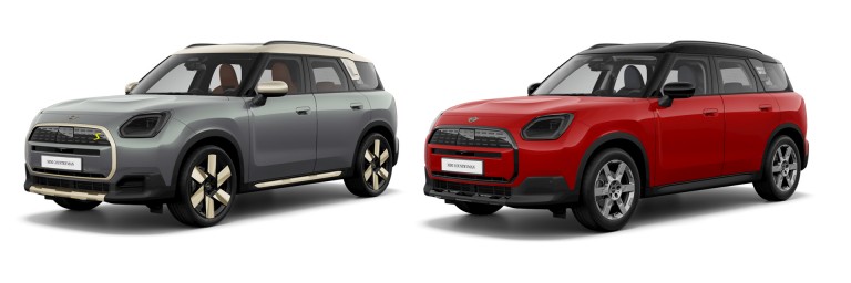All-electric MINI Countryman - customisation – colours