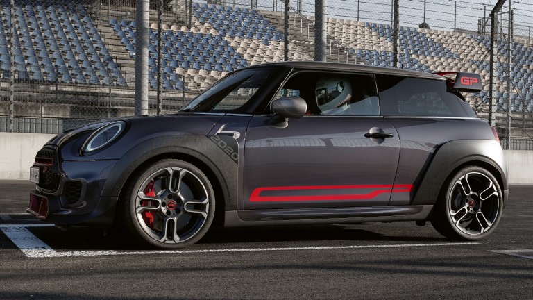 MINI John Cooper Works GP – side decals – chili red