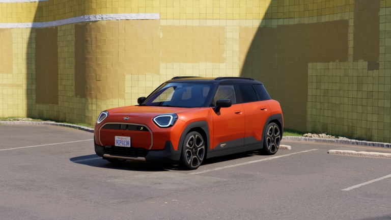 All-electric Mini Cooper - modelshelf - heroview 